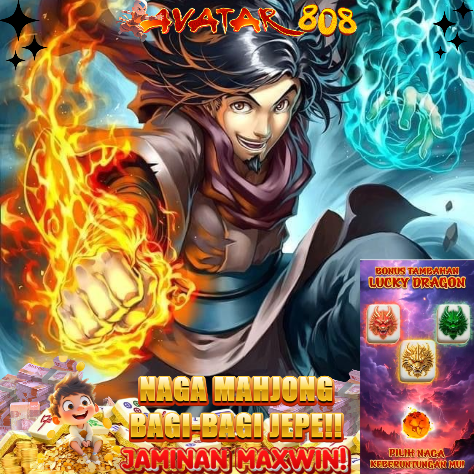 Ilustrasi Server Avatar808